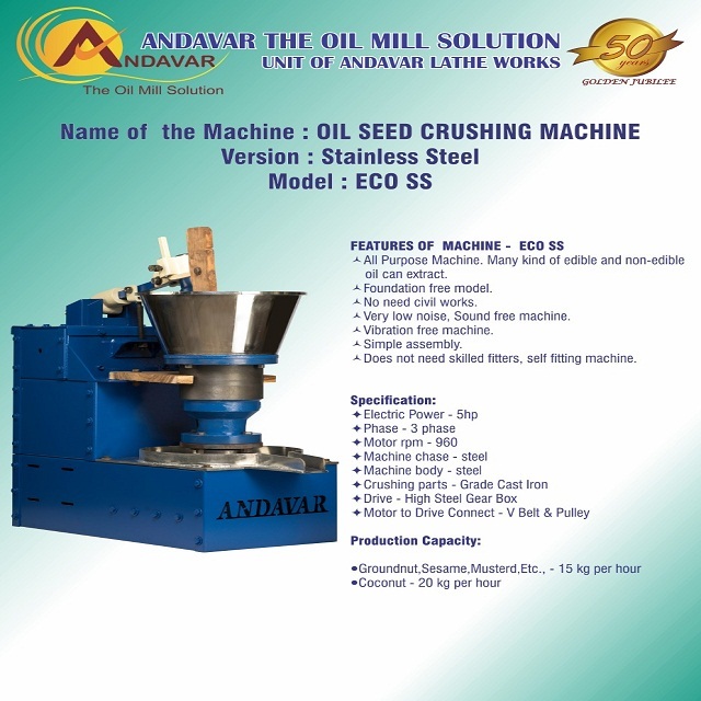 Semi-automatic Oil Extraction Machine