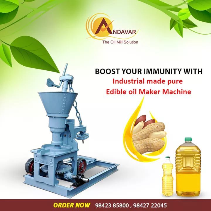 Green Semi-automatic Oil Extractor