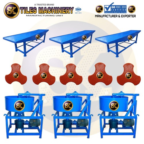 Interlock Tile making Machine