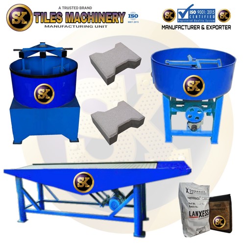 Interlocking Tile Machine