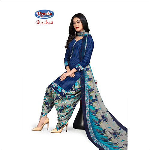 Available In Multicolor Synthetic Salwar Kameez