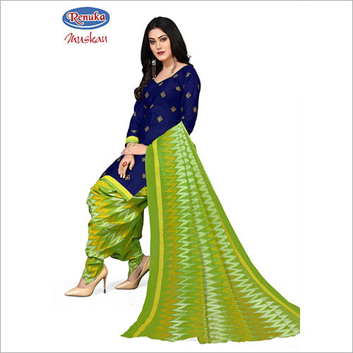 Available In Multicolor Semi Patiala Salwar Suit