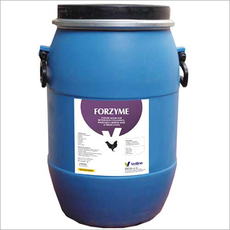 Forzyme - Powder Form Enzyme Blend | Heightens Nutrient Availability, Enhances Feed Efficiency, Improves Gut Integrity, Supports Weight Gain, Reduces Viscosity
