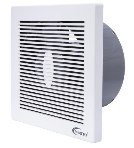 Bathroom Exhaust Fan - 150mm Abs Plastic, Wall Mounted | 7 Blades, 25w Power, 2-year Warranty, Available In Black, White, Ivory, Grey & Brown