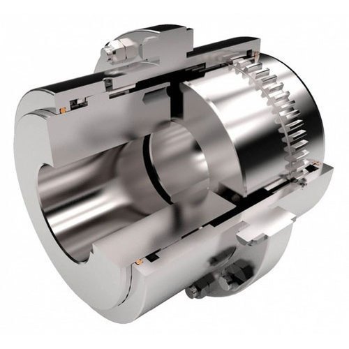 Gear Coupling - Steel, Helical Gear Tooth Profile | Mechanical Flexibility, Automatic Misalignment Compensation, Models 100 To 119