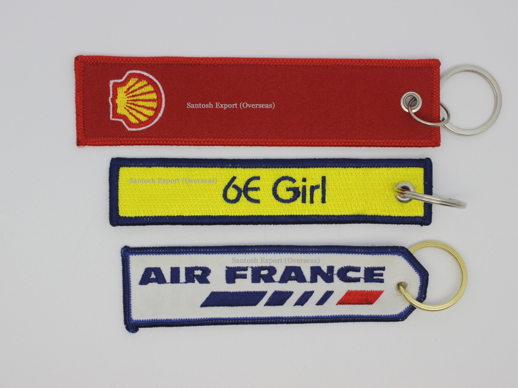 Professional Embroidery Key Chain