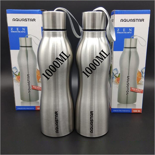 1000 ml उच्च गुणवत्ता वाली स्टेनलेस स्टील बोतल का आकार: 1000Ml