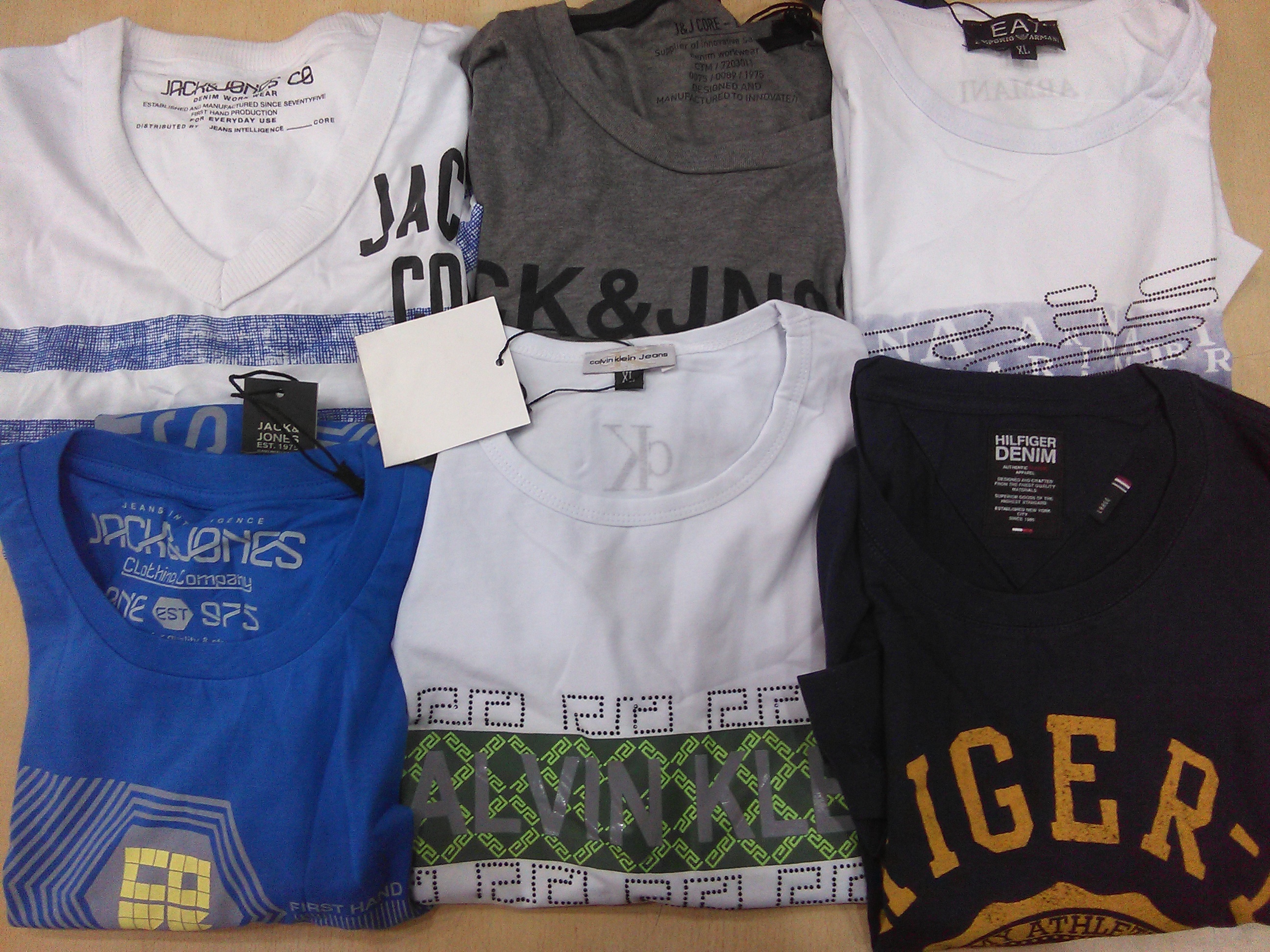 Multi Shades Branded Customs Seized Tshirt