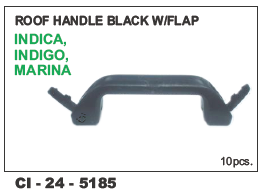 Roof Handle Black w/Flap Indica, Indigo, Marina - Durable Black Material, 4 Wheeler Compatibility | Includes Warranty for Peace of Mind