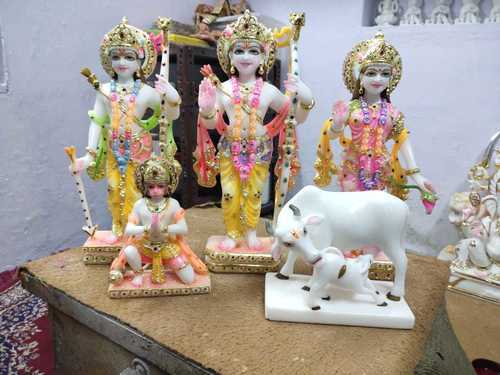 Ram darbar Marble Statue