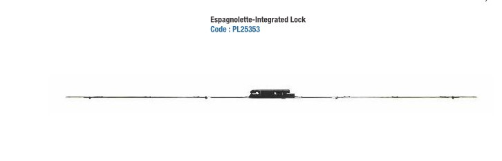 Multipoint Door Lock With Dead Bolt