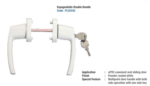 White Window Handle