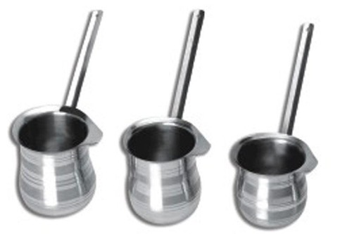 आवश्यकता के अनुसार एसएस पाटी हैंडल के साथ हल्के वज़न का कॉफ़ी वार्मर.