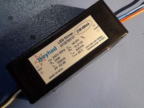 एलईडी ड्राइवर 21W 400mA