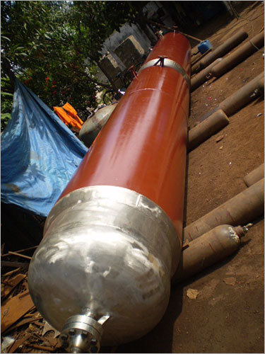 Pressure Vessel - Stainless Steel, 100 Bar Pressure Rating, Variable Dimensions, 100â°c Temperature Range, Welded Design For Chemical Processing
