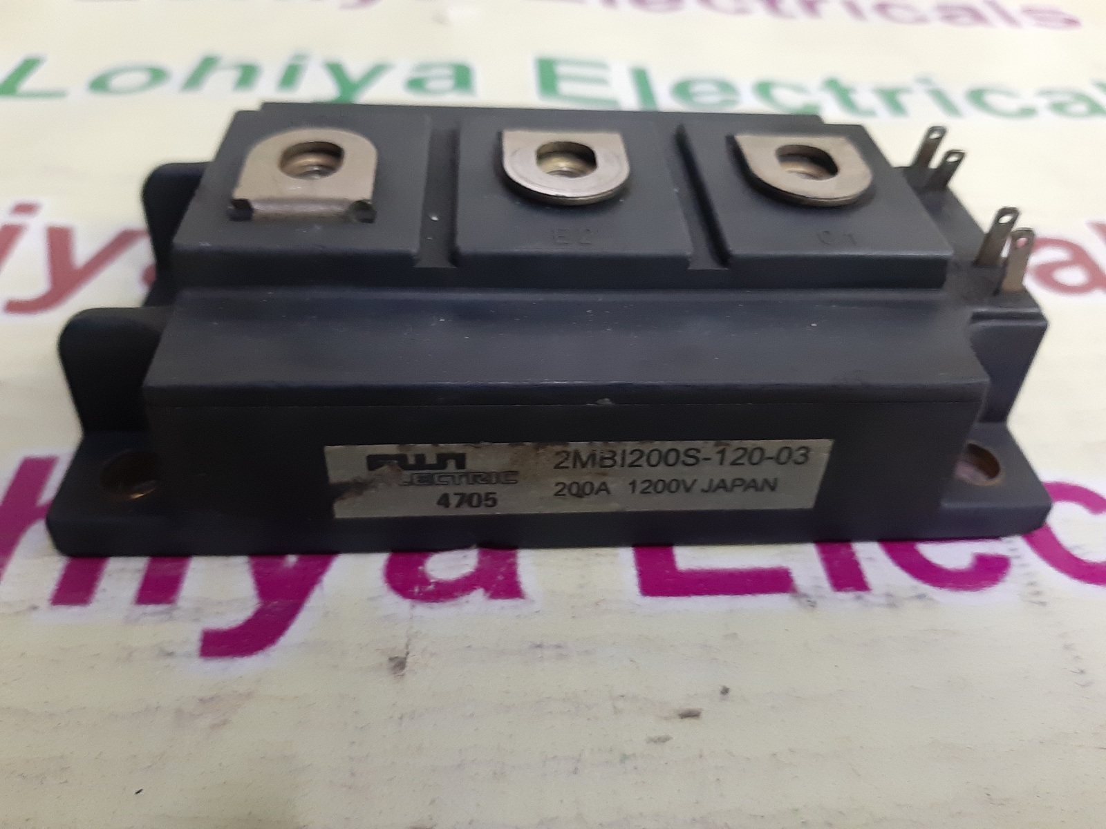 Fuji Igbt - 1200v 600a 6-pack Module, Npt Technology, Low Saturation Voltage, Rohs Compliant