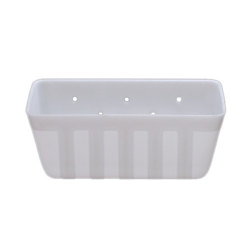 Plastic Bucket - New Industrial Grade , White Color Ideal For Versatile Usage