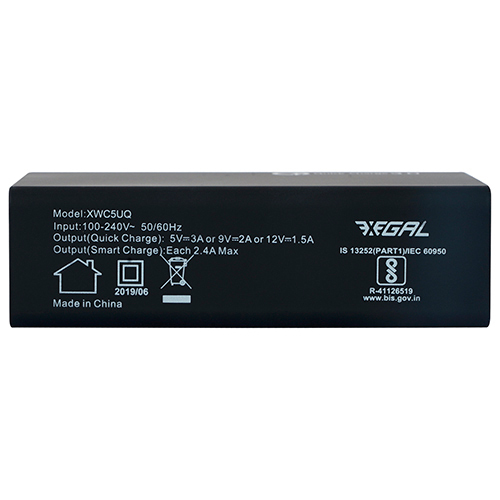 Multi Usb 5 Port Smart Charger Warranty: 1 Year