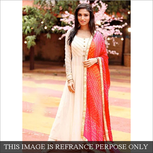 Available In Multicolor Heavy Cotton Anarkali Long Suit