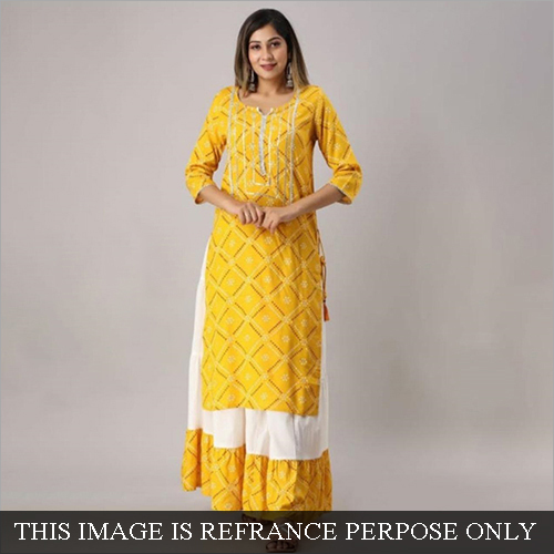 Available In Multicolor Ladies Rayon Sharara Suit