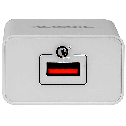 Single Port Usb Smart Charger With Quick Charge Port - Durable Design, Energy-efficient, 1-year Warranty | Ideal For Mobile Phones & Tablets