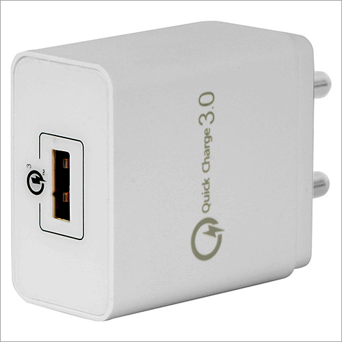 Single Port Usb Smart Charger With Quick Charge Port - Durable Design, Energy-efficient, 1-year Warranty | Ideal For Mobile Phones & Tablets