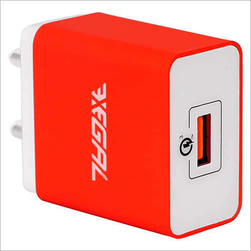 Single Port Smart Charger With Quick Charge Port - Durable, 1 Usb Port, Precision Electronics For Mobile Devices | 1 Year Warranty, Unmatched Quality