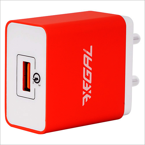 Single Port Smart Charger With Quick Charge Port - Durable, 1 Usb Port, Precision Electronics For Mobile Devices | 1 Year Warranty, Unmatched Quality