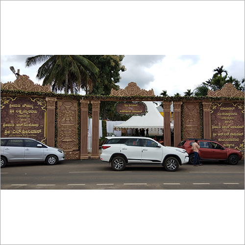 लाइट वेट एफआरपी डेकोरेटिव वेडिंग स्टेज