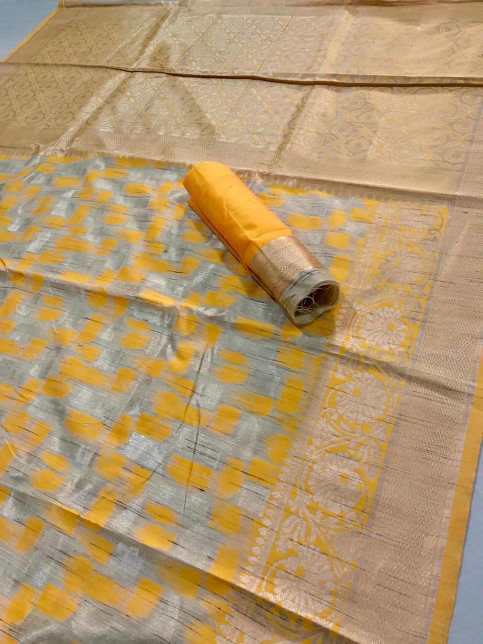 3 Repair Jequard Saree