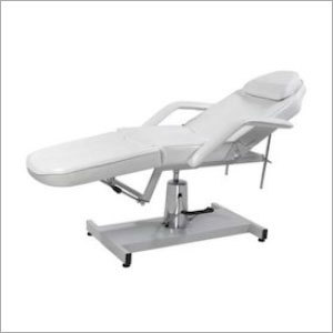 White Hydraulic Three Fold Bed
