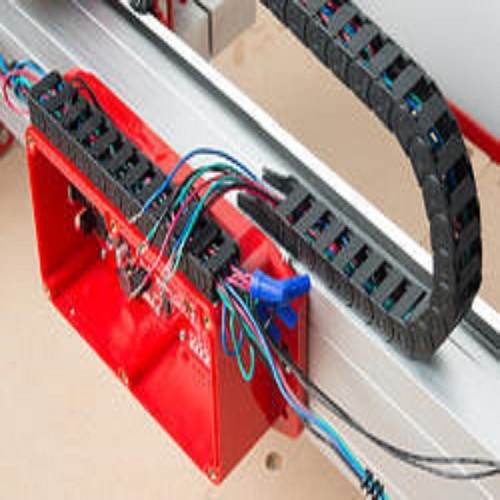 Cable Chain - Steel, Minimum 25 (W) * 35 (H) Mm, Black And Yellow | Durable, Powder Coating And Polished Surface