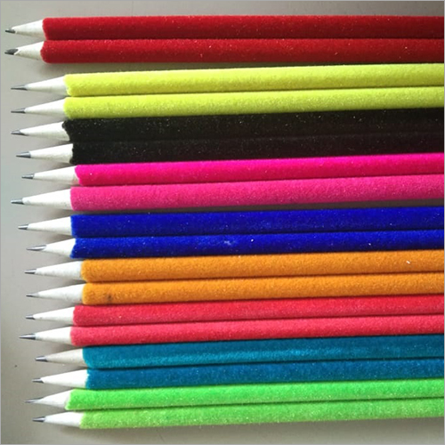 Pencil Flock Powder Application: Textile