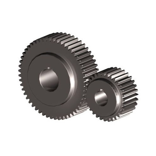 Spur Gear - Stainless Steel, 1000 Mm Diameter, Powder Coated Finish | Helical Gear Tooth Profile, Forged Processing Type