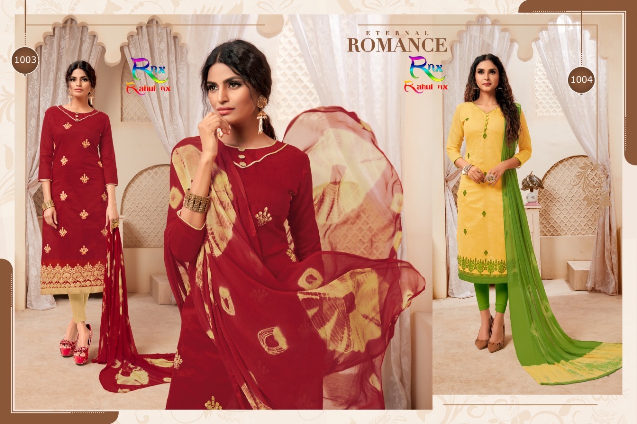 Modal Silk Dress Material - Modal Silk Top, Cotton Bottom, Najmeen Jaipuri Print Design, Quick Dry | Washable, Embroidered Texture, Suitable For All Seasons