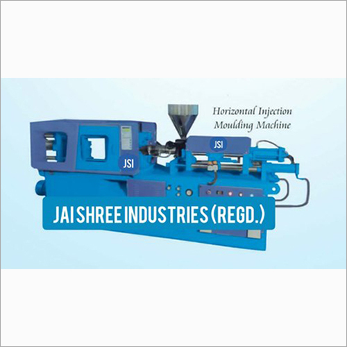 Blue Horizontal Type Plastic Injection Moulding Machine