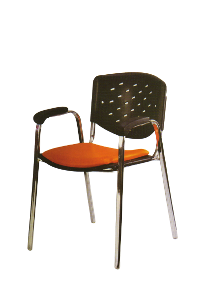 Black & Red Bms-7006 Study Chair