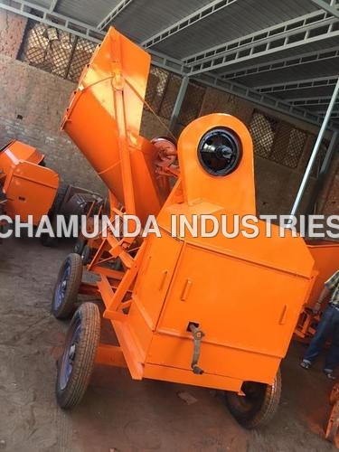 वायर रोप हॉप्पर कंक्रीट मिक्सर मशीन