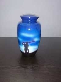 Blue Going Home Urn - Mop