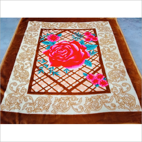 AC Mink Blanket - Full Size, Available in Various Colors | Printed Design for Adults, Babies, and Children - Ideal for Home and Hotel Use