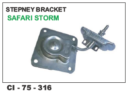 Stepney Bracket Safari Storm Vehicle Type: 4 Wheeler