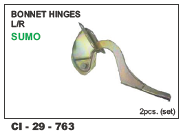 Bonnet Hinges Lh/Rh Sumo Vehicle Type: 4 Wheeler