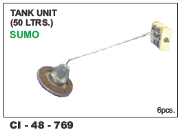 Tank Unit 50 Ltr Sumo - 50 Litre Capacity, 4 Wheeler Compatible | Warranty Included for Enhanced Durability and Reliability