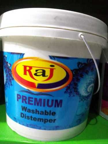 Distemper - Acrylic, 100 sq.ft Coverage | Blue Matte Finish, Low VOC, Quick Drying Time