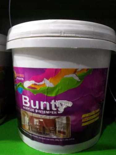 Acrylic distemper