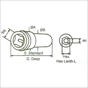 Single Hex Sockets