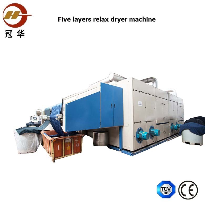 Automatic High Production High Efficiency Textile Relaxing Dryer Machine