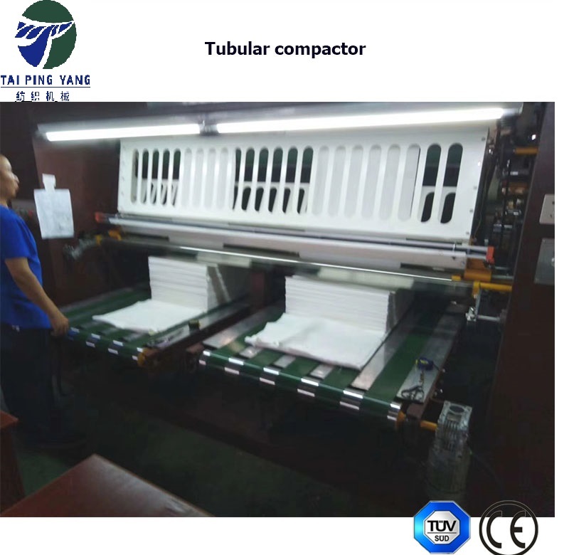 Tubular Compactor For Circular Knitting Fabric Textile Fining Machine
