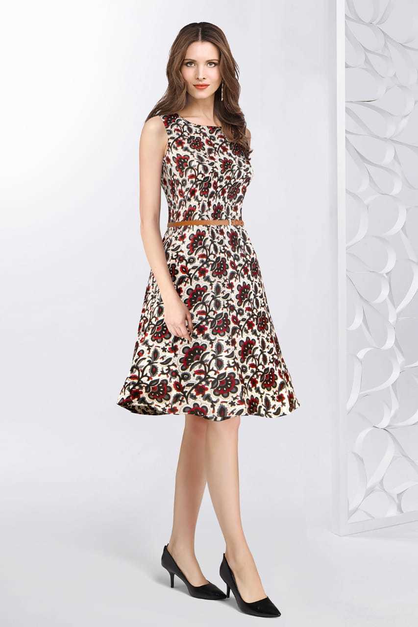 New Multicolored Ladies Western Dress - Color: 1