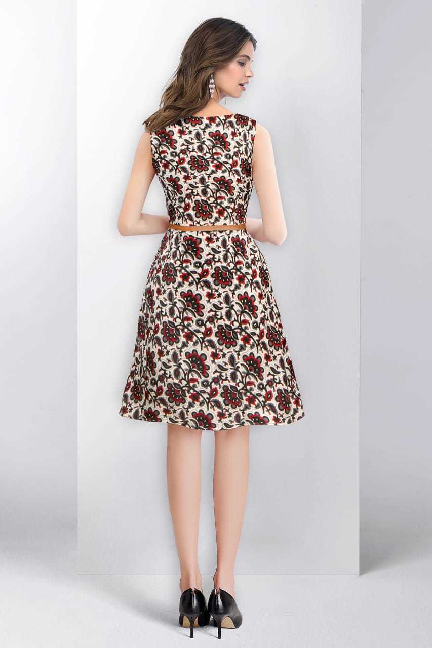 New Multicolored Ladies Western Dress - Color: 1